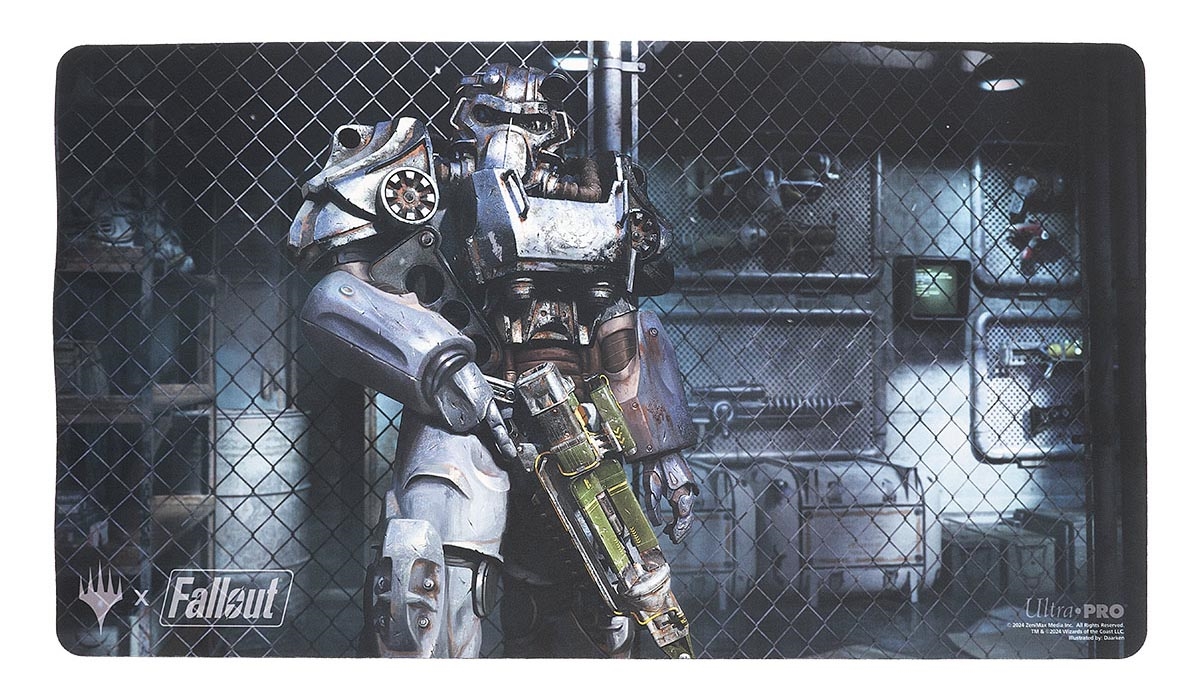 M24026- Fallout Puresteel Paladin Playmat